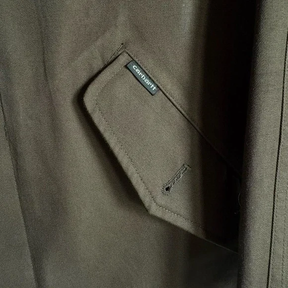 Carhartt WIP Pearson Trench Coat Extra Small - Picture 6 of 7